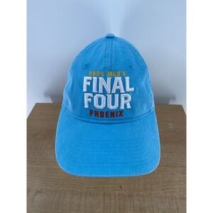 2024 Final Four Phoneix Gear Strapback Adjustable Hat Blue Cotton